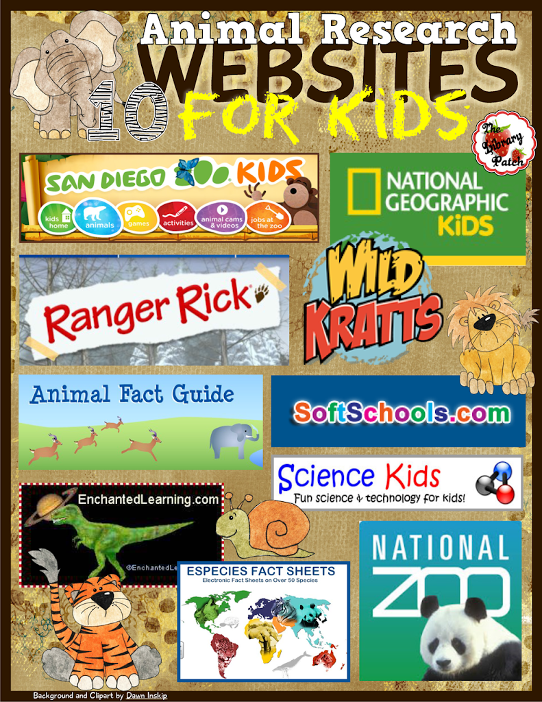 10 Animal Research Websites for Kids - The Library Patch